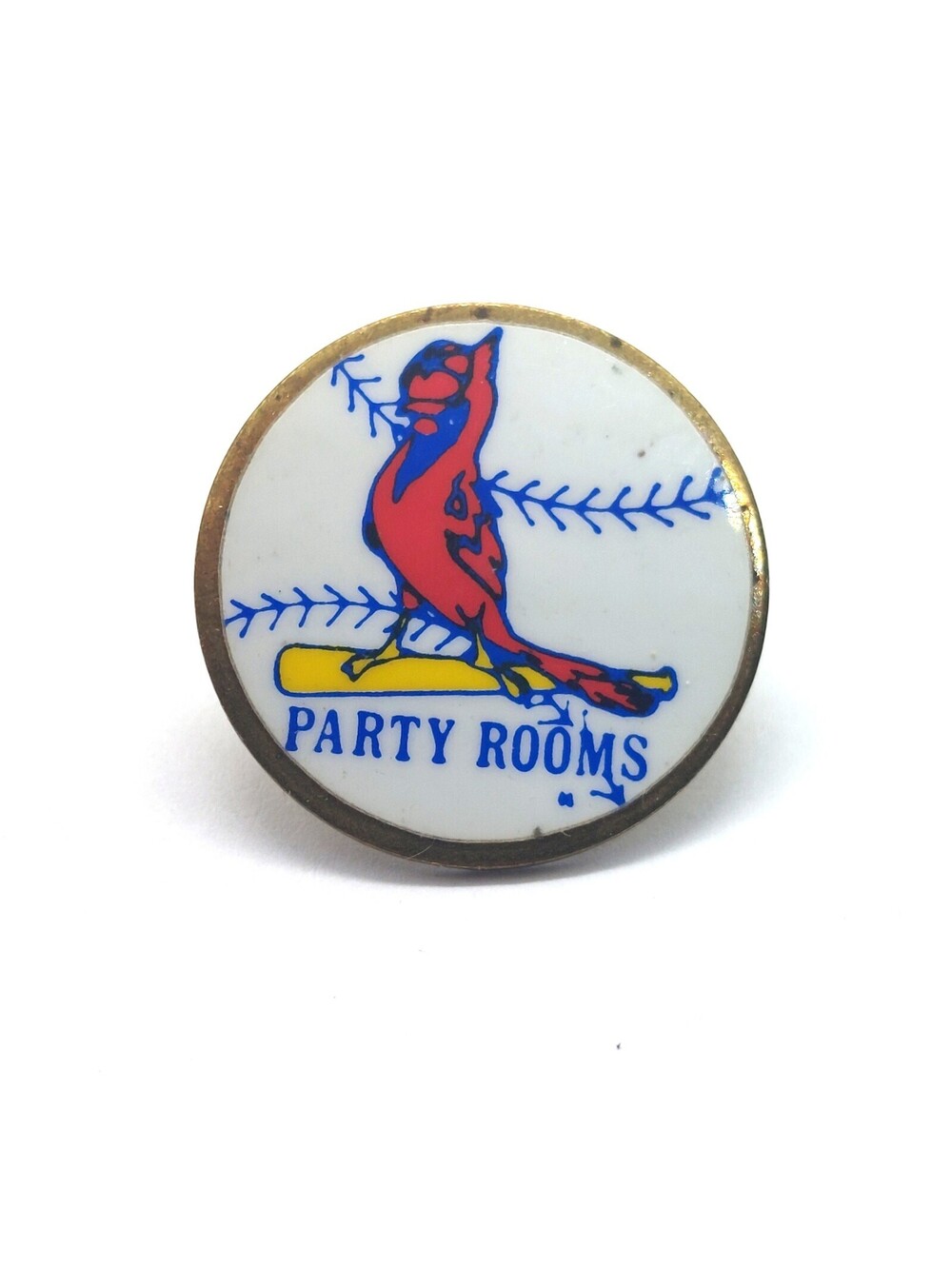 St Louis Cardinals Pin Party Rooms Vintage Baseball Team Logo Souvenir